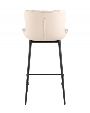 Стул барный Stool Group Vault экокожа светло-серый