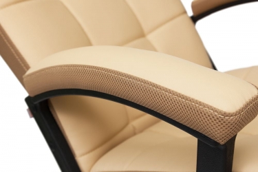 Кресло офисное Tetchair TRENDY Бежевый-Бронзовый