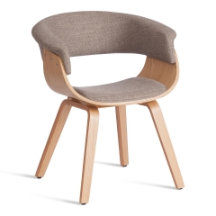 Стул Tetchair VIMTA mod.8021 дерево / ткань, 69х56х77 см, натуральный/бежевый, Aimcasa 5