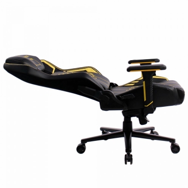 Геймерское кресло BRABIX BRABIX PREMIUM Tanos GM-180 черное/желтое