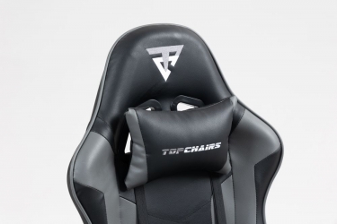 Кресло спортивное Stool Group TopChairs Commander черно-серый