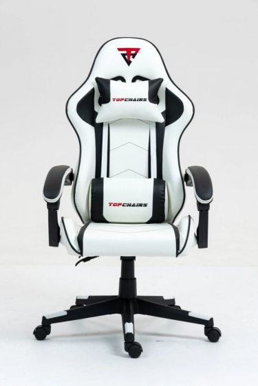 Кресло спортивное Stool Group TopChairs Shadow бело-черный