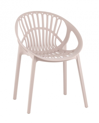 Стул Stool Group Takeo пластик нежно-розовый