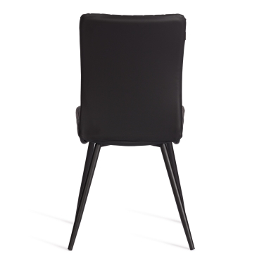 Стул обеденный Tetchair Monte Carlo TREND, экокожа, черная, 49х51х93 см
