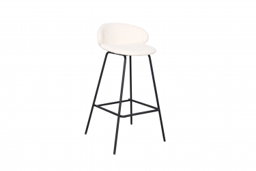 Стул барный Stool Group Nita букле молочный