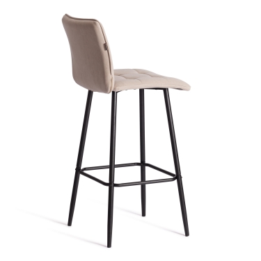 Барный стул Tetchair Bari/Бари велюр, бежевый, 7, 45х56х110 см