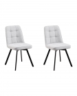 Стул Stool Group Pleid вращающийся серый 2 шт.
