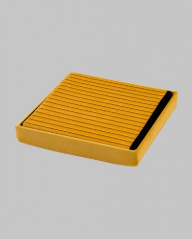 Пуф складной с ящиком Stool Group Store Square желтый