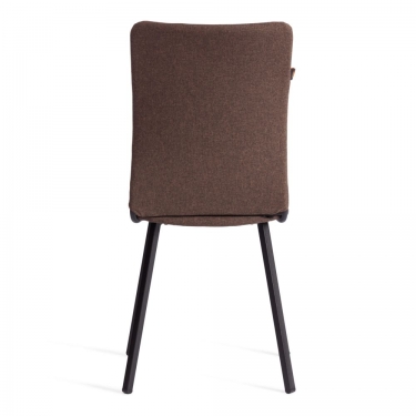 Стул обеденный Tetchair La Rousse 2 шт. в упаковке NEW, ткань рогожка, коричневый/черный, 3М7-147, 45х55х93 см