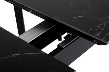 Стол раздвижной R-home Combi Ceramic 140-180 Automatic Natur/Dark marble