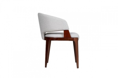 Стул R-home Celeste Gray/т.орех