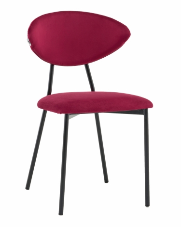 Стул обеденный Stool Group Квинси велюр винный