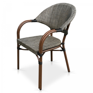 Кресло из текстилена Афина-мебель C029-TX Grey-beige