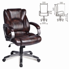 Кресло офисное BRABIX BRABIX Eldorado EX-504 Коричневый