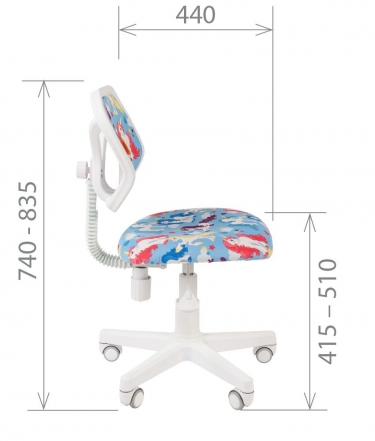 Детское кресло Chairman CHAIRMAN KIDS 106 White Футбол