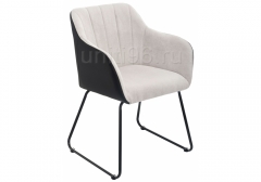 Стул  Stef Light grey-black