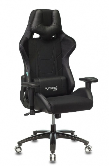 Кресло игровое Zombie Бюрократ VIKING 4 AERO BLACK
