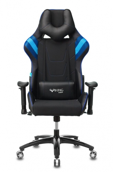 Кресло игровое Zombie Бюрократ VIKING 4 AERO BLUE