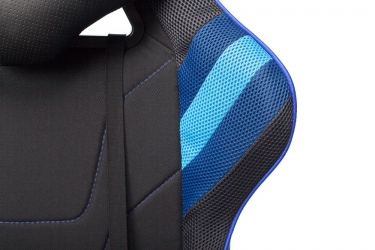 Кресло игровое Zombie Бюрократ VIKING 4 AERO BLUE