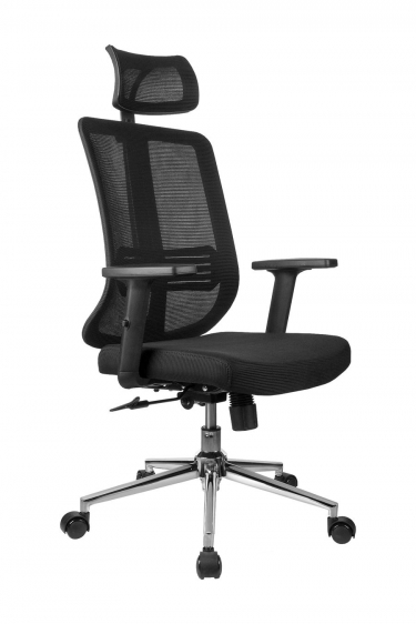 Кресло оператора Рива Riva Chair А663 Черный