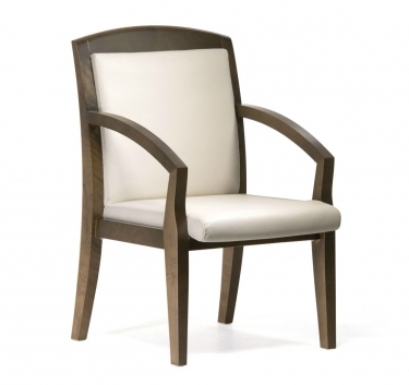 Кресло на 4-х опорах Profoffice Senator Ivory 22042 walnut