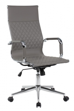 Кресло руководителя Рива Riva Chair 6016-1 S Серый