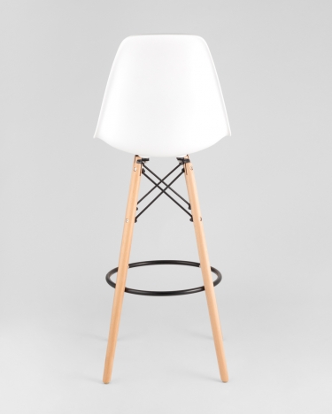 Стул Stool Group Eames DSW барный Белый