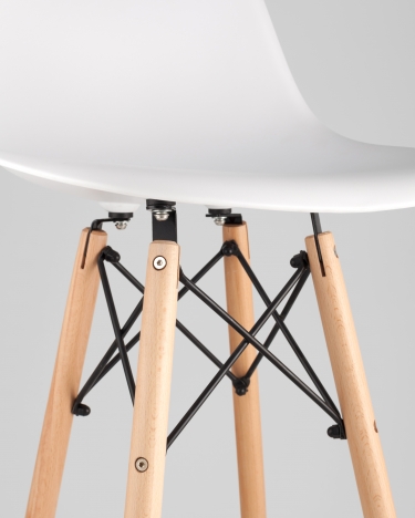 Стул Stool Group Eames DSW барный Белый