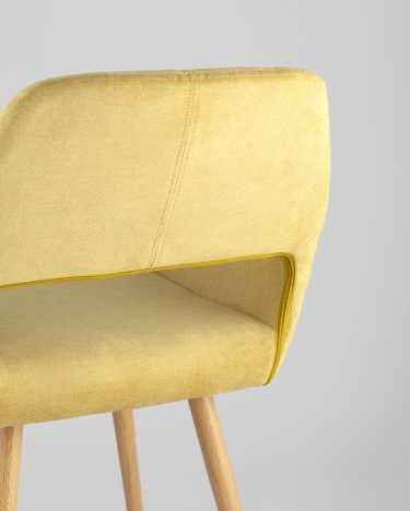 Стул Stool Group Кромвель Желтый
