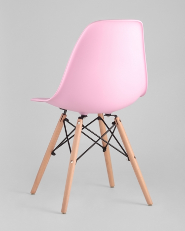 Стул Stool Group Eames DSW Розовый