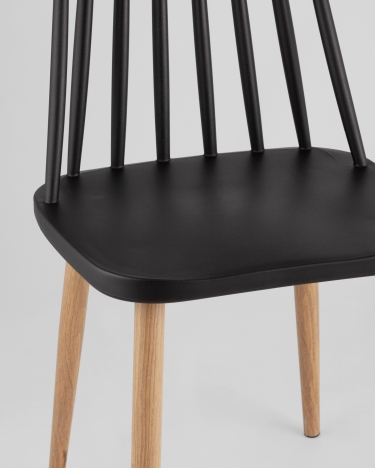 Стул пластиковый Stool Group Морган Черный