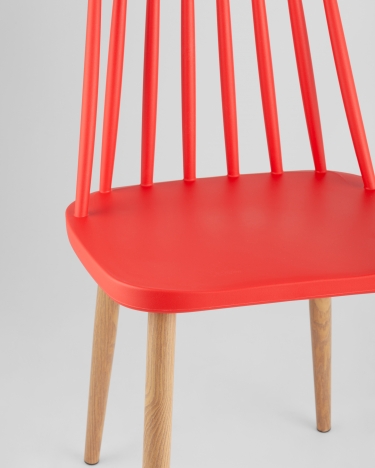 Стул пластиковый Stool Group Морган Красный