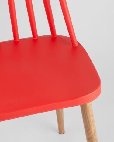 Стул пластиковый Stool Group Морган Красный