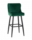 Стул барный Stool Group Ститч велюр Изумрудный