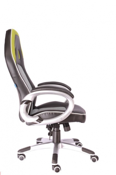 Кресло геймерское Everprof Everprof Drive TM Экокожа Зеленый