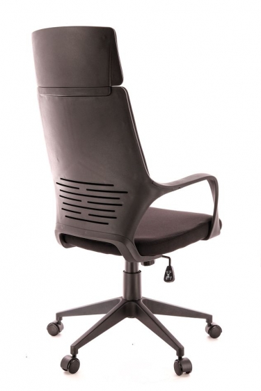 Кресло для руководителя Everprof Everprof Trio Black TM Ткань Черный