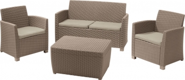 Зона отдыха ALLIBERT Corona set cusbox капучино