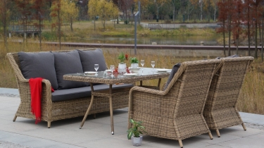 Диван трехместный 4sis Гляссе YH-C3579W-2