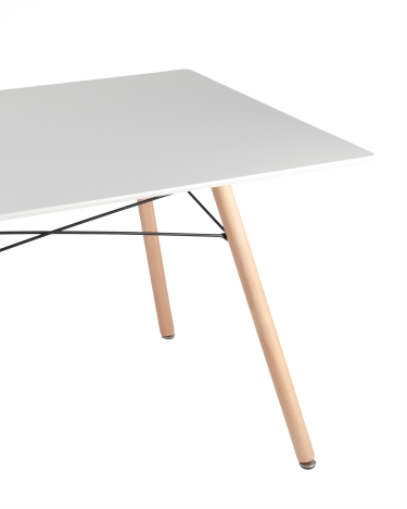 Стол Stool Group Eames DSW Rectangle Белый