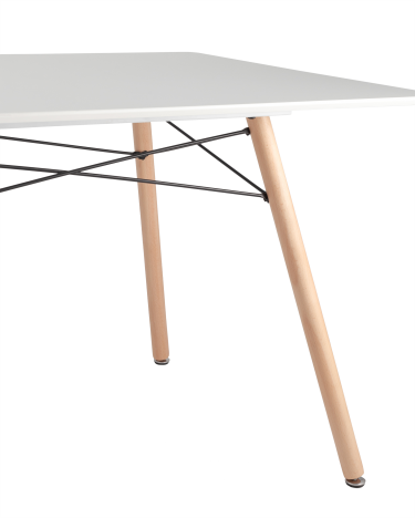 Стол Stool Group Eames DSW Rectangle Белый