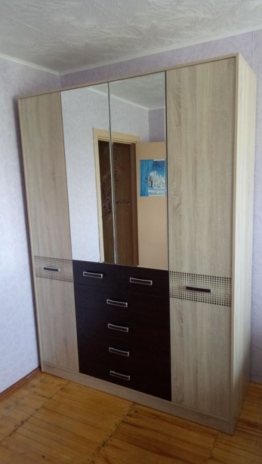 Шкаф Гранд Кволити Румба 4-4817 Дуб сонома Венге
