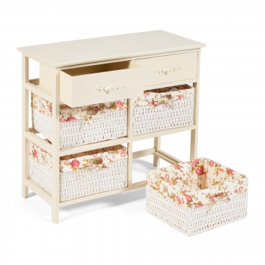 Комод с 2 ящиками Tetchair Secret De Maison BANC mod. 4312 Слоновая кость