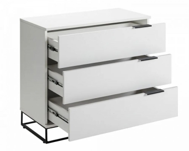 Комод 3 ящика R-home CITY 40095580h Белый