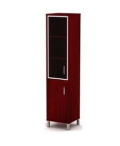 Стеллаж стекло тонированное Skyland В431.5 R Венге магия