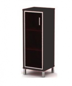 Стеллаж стекло тонированное Skyland В421.7 R Венге магия
