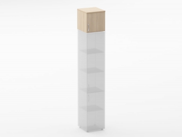 Антресоль узкая Персона Грата Glassy 6.04.13Пр Дуб молочный