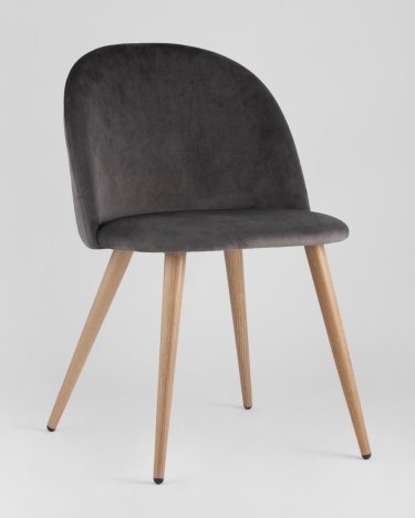 Стул Stool Group Лион ромбами Серый