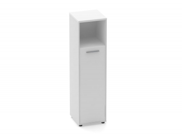 Шкаф 3 узкий закрытый с нишей Персона Грата Deka 10.16.13Пр Белый