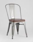 Стул Stool Group TOLIX SOFT мягкий Серебристый