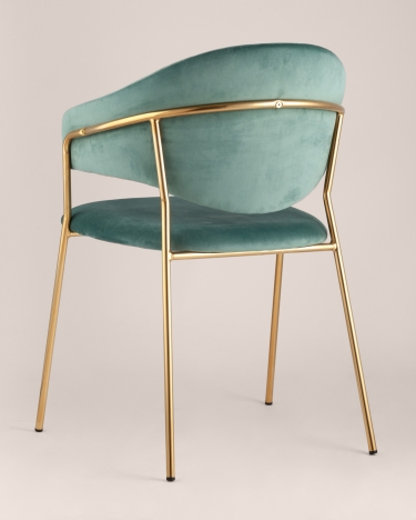 Стул мягкий Stool Group Эвита Мятный